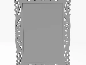 espelho antigo Modelo 3D