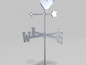 rooster weather vane Modelo 3D