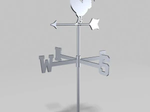 banderuola gallo Modello 3D