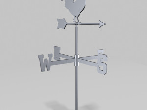 rooster weather vane 3D Model
