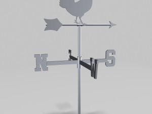 rooster weather vane 3D Model