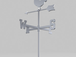 rooster weather vane 3D Model
