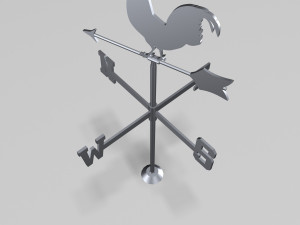 rooster weather vane 3D Model