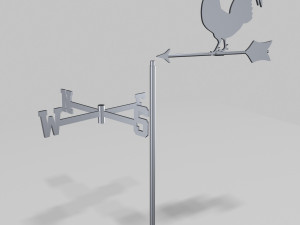 rooster weather vane 3D Model