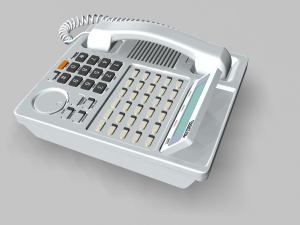 office desk phone 3Dモデル