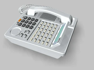 telefone de mesa de escrit&oacute;rio Modelo 3D