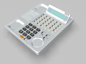 office desk phone 3Dモデル