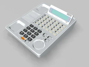 telefone de mesa de escrit&oacute;rio Modelo 3D