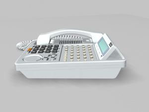 office desk phone 3Dモデル