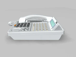 telefone de mesa de escrit&oacute;rio Modelo 3D