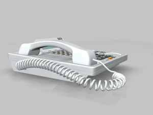 telefone de mesa de escrit&oacute;rio Modelo 3D