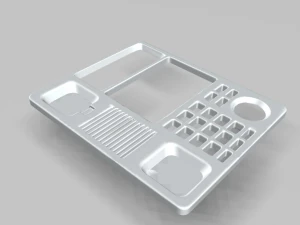 telefone de mesa de escrit&oacute;rio Modelo 3D