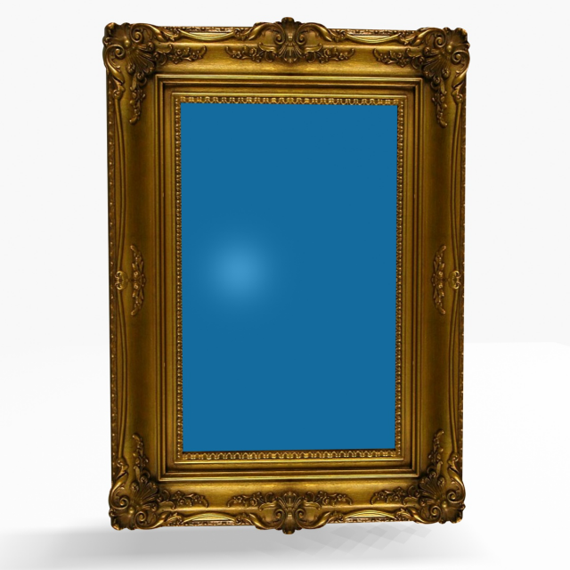 picture frame Model 3D .c4d .max .obj .3ds .fbx .stl .blend 
