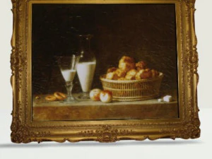 antique picture frame 3D Model