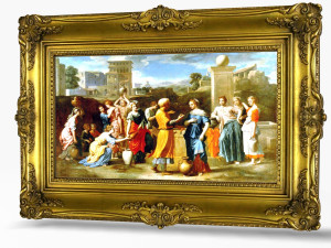 classic picture frame Modelo 3D