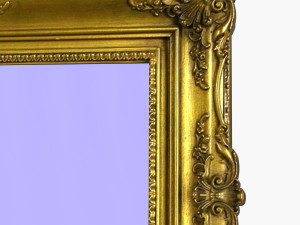 classic picture frame Modelo 3D
