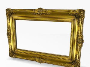 classic picture frame Modelo 3D
