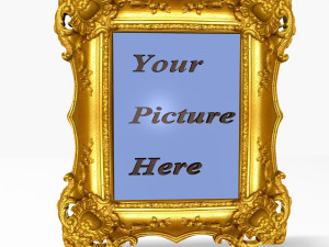 picture frame w1 3D 模型