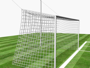 exercise soccer field 3D मॉडल