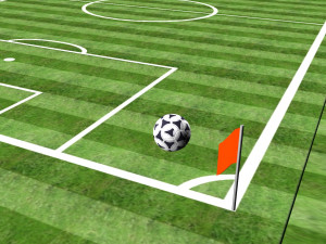exercise soccer field 3D मॉडल