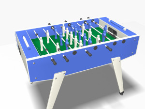 fussball table Modelo 3D