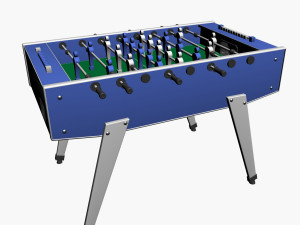 fussball table Modelo 3D