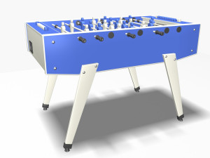 fussball table Modelo 3D