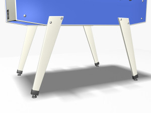 fussball table Modelo 3D