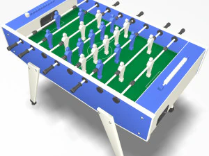 fussball table 3D Model
