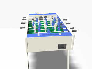 fussball table Modelo 3D