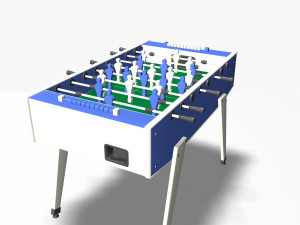 fussball table Modelo 3D