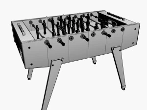 fussball table 3D Model