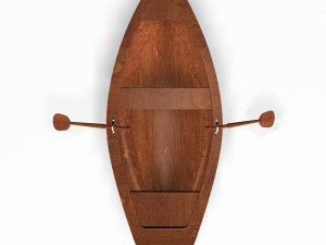row boat 3D Model