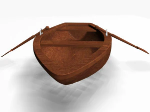 row boat 3D Model