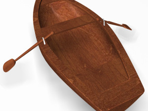 row boat 3D 모델