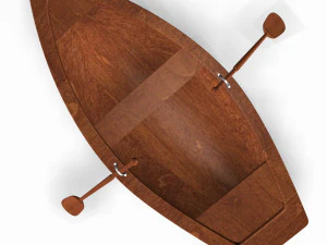 row boat 3D Model