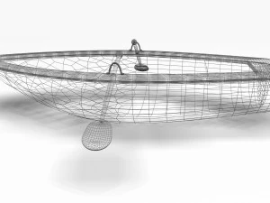 row boat 3D Model