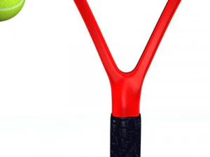 tennis racket ball 3D Model