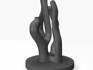 ozdobna statua Model 3D