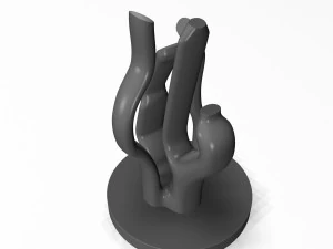 ozdobna statua Model 3D