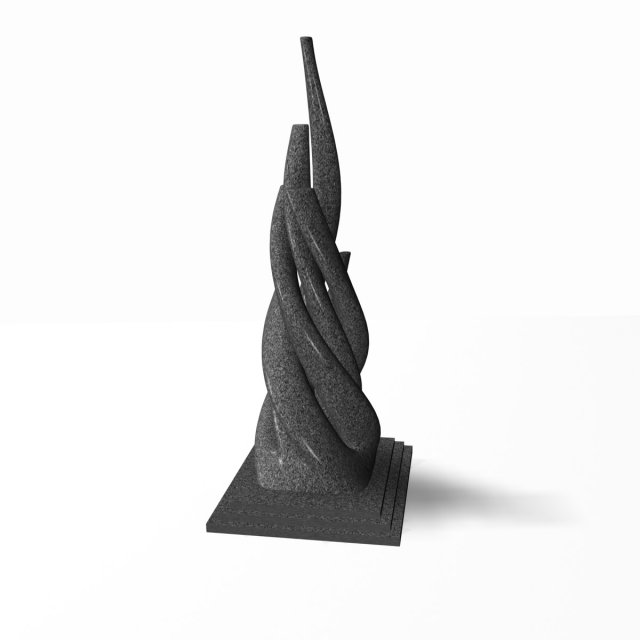 decorative statue 2 3D Modell .c4d .max .obj .3ds .fbx .stl .blend