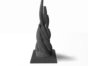 decorative statue 2 3D Modell
