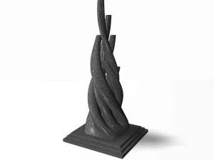 декоративна статуя 2 3D Модель