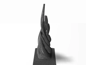 декоративна статуя 2 3D Модель