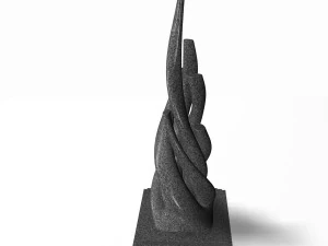 декоративна статуя 2 3D Модель