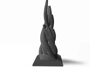 декоративна статуя 2 3D Модель