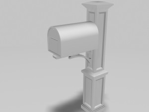mail box 1 3D 模型