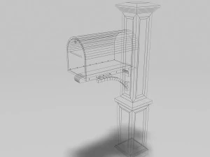 mail box 1 3D Model