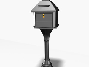 mail box 2 3D Model