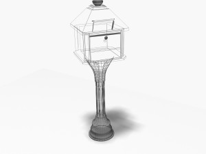 mail box 2 Model 3D